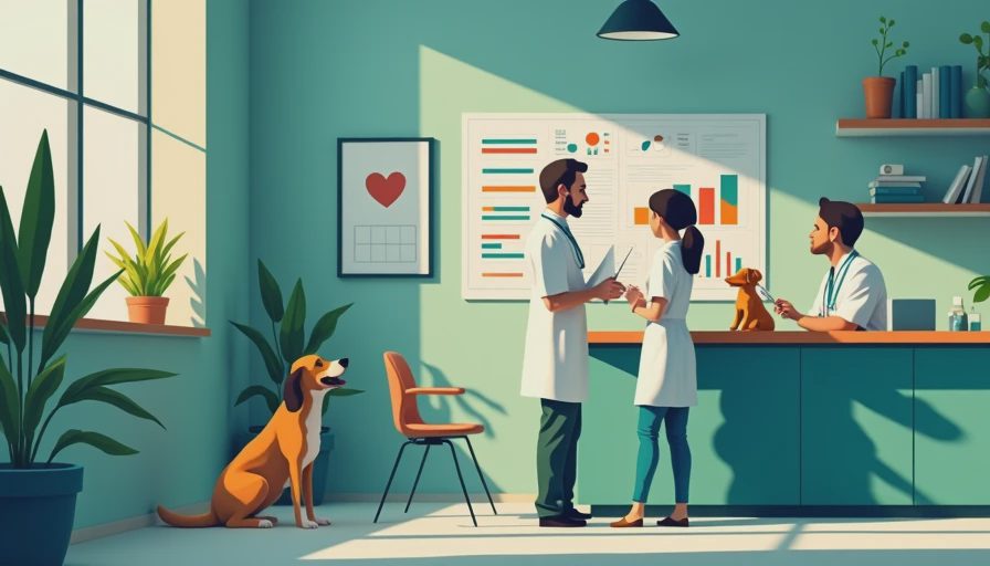 Visual context for diabetes in dogs