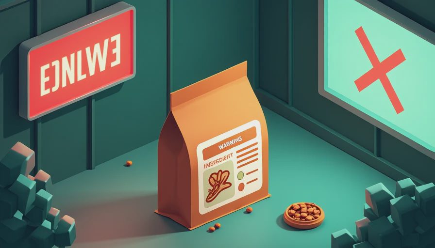 Illustration for bad dog food brands