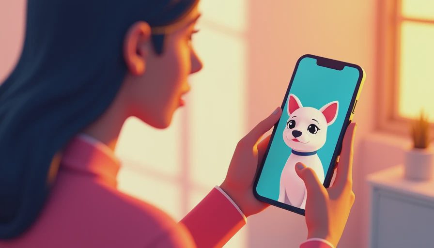 Illustration for online vet