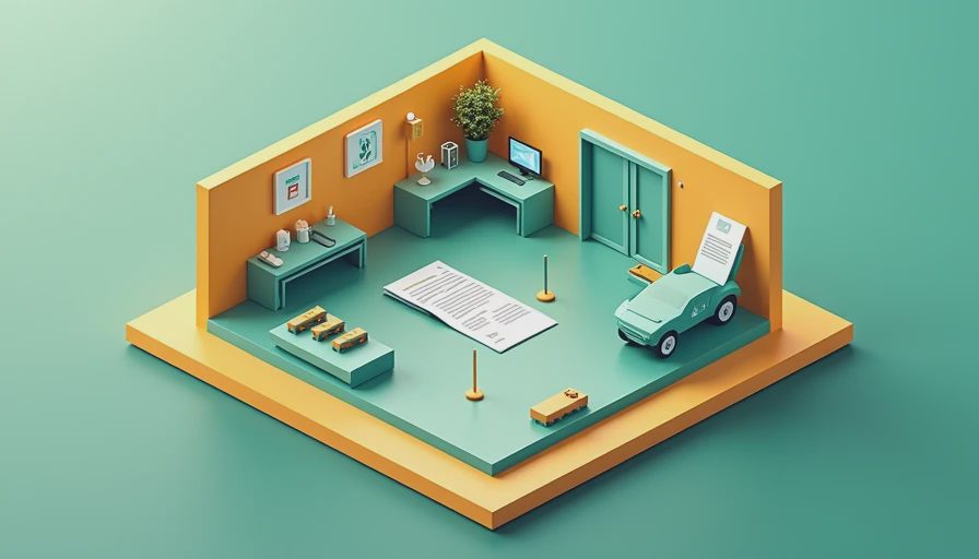 Illustration for vet visit cost breakdown