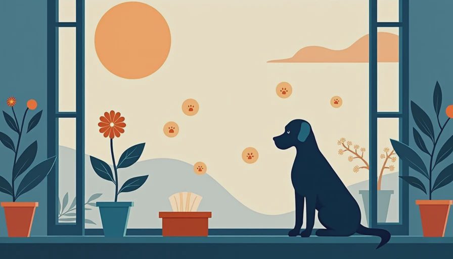 Visual context for dog allergies